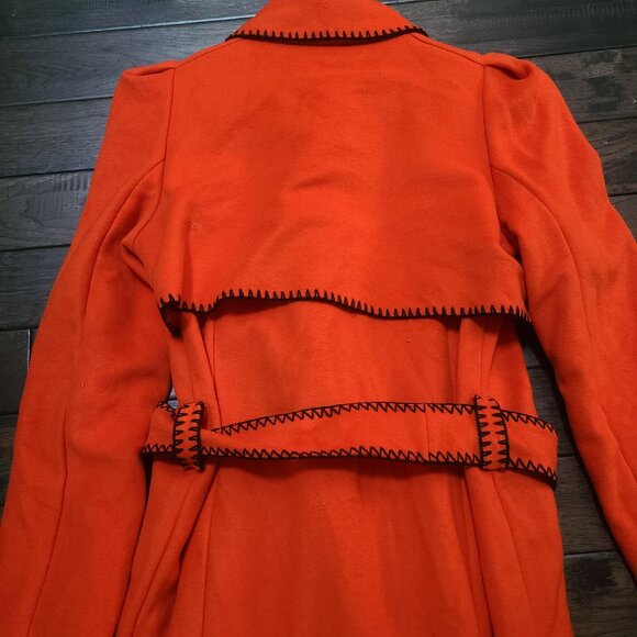 Vintage Kenzo Paris Trench Coat - Women's Small - Picture 10 of 11